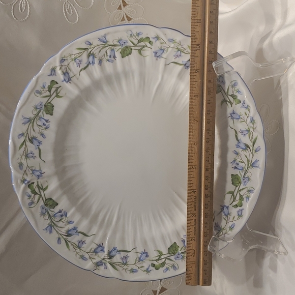 Set of 2, DINNER PLATES Shelley HAREBELL Vintage - Picture 4 of 8